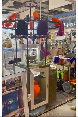 1X1 2X1 2X2 Rib Beanie/Manchuffの生産のためのコンピュータ化されたOpek Rib Hat編み機