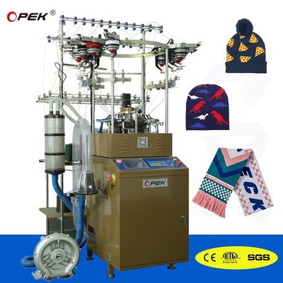 ウォープ編みスタイル OPEK ソフト ベビー 冬の帽子 寒い天候のための編み機