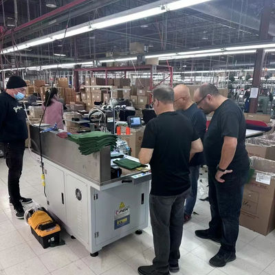 家庭用 ニットキャップ帽子 オーバーロック縫製機 300-400pcs/h 容量