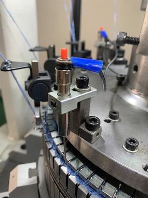7G-18G コンピュータ化 円形リブ帽子 帽子編み機