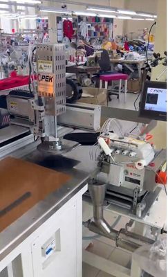 高効率のOpek-300HS オートニット帽子オーバーロック縫製機
