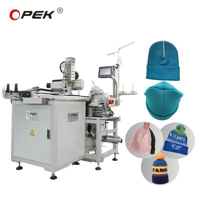 1.5KWOPEK-300HS 自動帽子縫製機 衣料店の編み帽子ヘッド