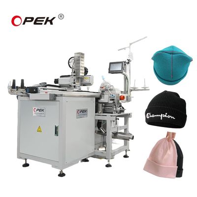 1.5KWOPEK-300HS 自動帽子縫製機 衣料店の編み帽子ヘッド