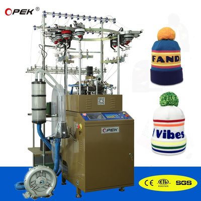 600セット/月 ニットビーニー キャップ帽子製造機械 ISO9001 CE証明書