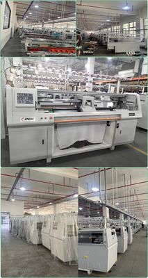 52インチ編み幅 自動機能の二重システムフラットセーター編み機