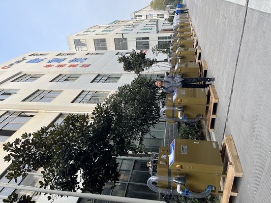 滑らかな動作のための自動潤滑ハッチェット織物編み機