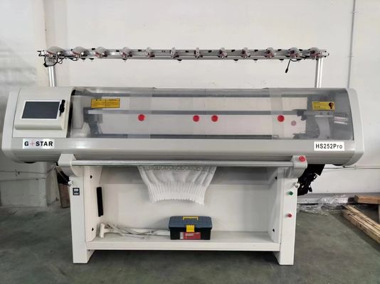16GG フルジャッカー フラット ニット機 ダブルシステム 52インチ 高生産性