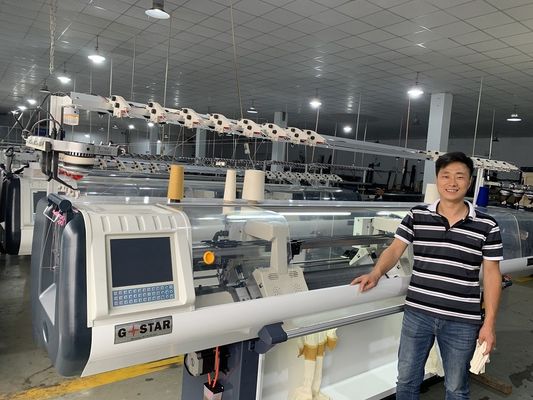 80インチ 単車用 コンピュータ化 ニット機 シャツのネックレスの製造