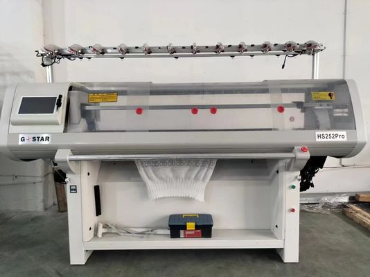 12G 14G 16G ダブルシステム ジャックワード・カラー スウェット 650 kg 負荷のための編み機