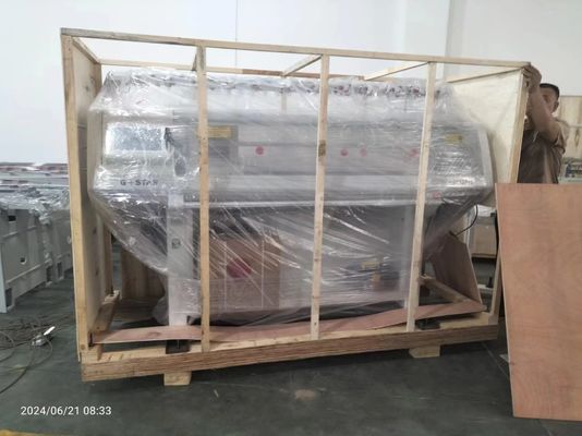 12G 14G 16G ダブルシステム ジャックワード・カラー スウェット 650 kg 負荷のための編み機
