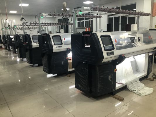 機械修理店を コンピューター化 ジャックワード フラット ニット機で 改良する