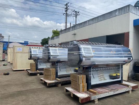 52インチOPEK 12ゲージ コンピュータ化平面編み機 11 キャリッジシステム