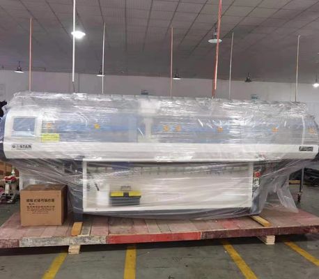 高速 完全 コンピュータ化 フラット コラー 編み 機 で 生産 力を 向上 さ せる