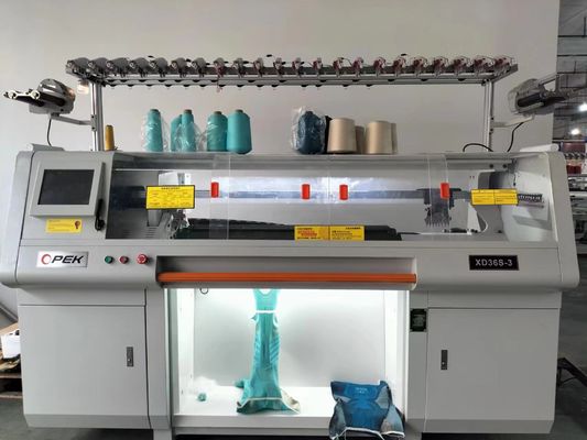 36インチ3システム 14gg シューズ 上部編み機 完全 ジャックワード セーター編み機