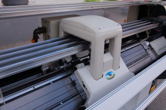 完全コンピュータ化 3D フライクニット シューズ 上部編み機 800 kg 生産能力