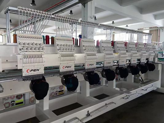 小売 多機能 6頭 15針 キャップ フラットシャツ 刺身機