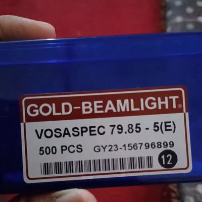 VOSSPE 79.85-5 金色の金属のフラットネクティングマシン