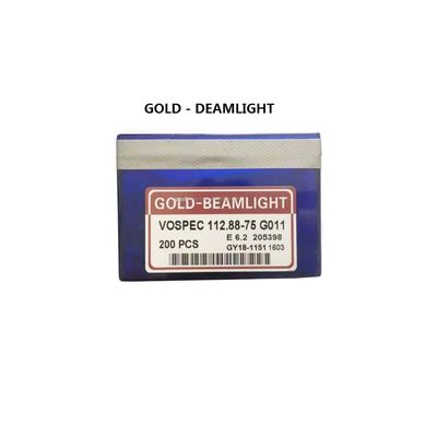 標準サイズ ドイツ E 6.2 VOSPEC 112.88-75 GOLD-DEAMLIGHT との編み針