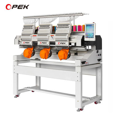 キャップTシャツ帽子 フラットエブローダリー製造マシン 1200 RPM 最大速度とキャップドライバー