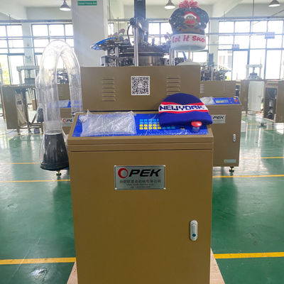 2024 OPEK 高速円形リブ帽子とジャッカード編み機