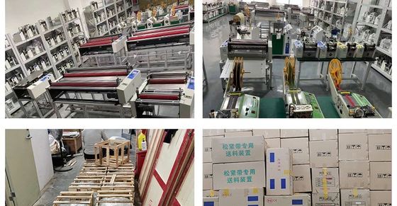 切断タイプ 自動操作 帯帽用の編織布切断機 0.9 Kw