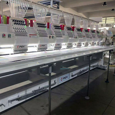 高速工業自動フラットエブローダー製造機械 ダハオ 528 コンピュータ
