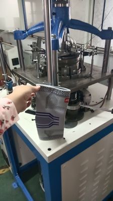 高速4フィッダー コンピュータ化膝蓋編み機 4色ジャッカード